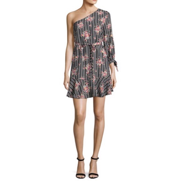 NEW Collective Concepts One Shoulder Dress - Picture 3 of 5